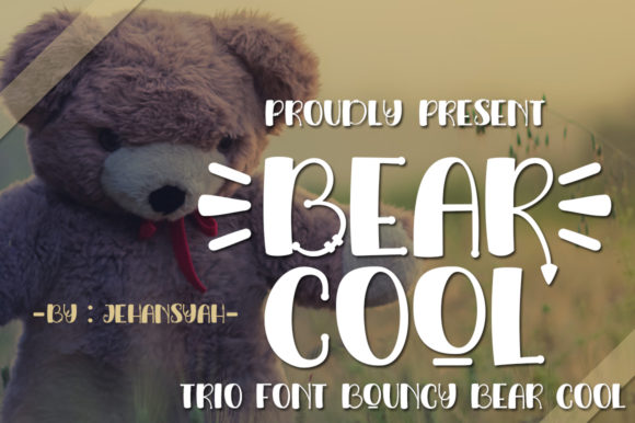 Bear Cool: A Friendly Display Font for Campaigns