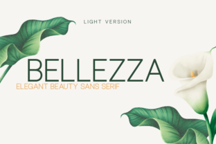 Bellezza Light: A Modern Sans Serif Font for Web Design