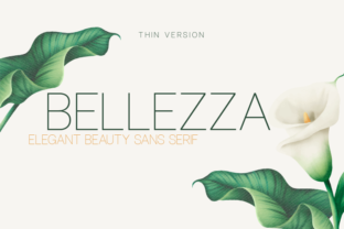 Bellezza Thin: A Modern Sans Serif Font for Branding