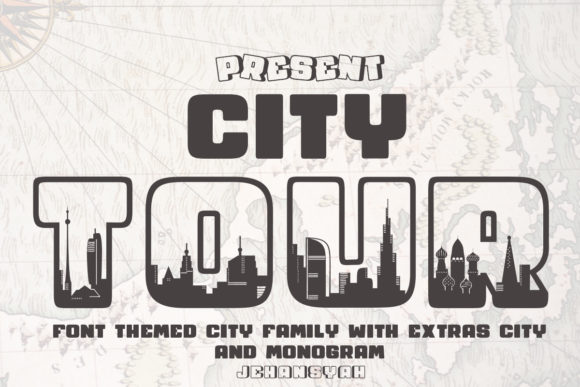 City Tour: A Display Font for Global Editorial Stories