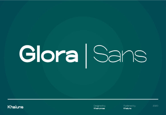 Glora Sans: A Modern Serif for Web Design