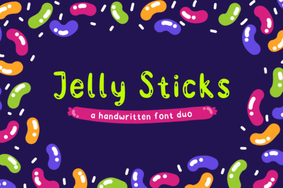 Jelly Sticks: The Display Font for Bold Campaigns