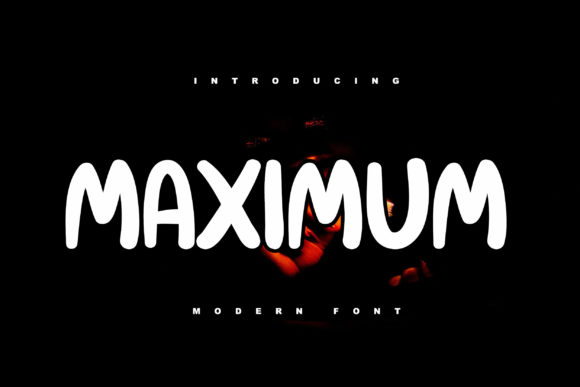 Maximum: A Cool Display Font for Bold Branding