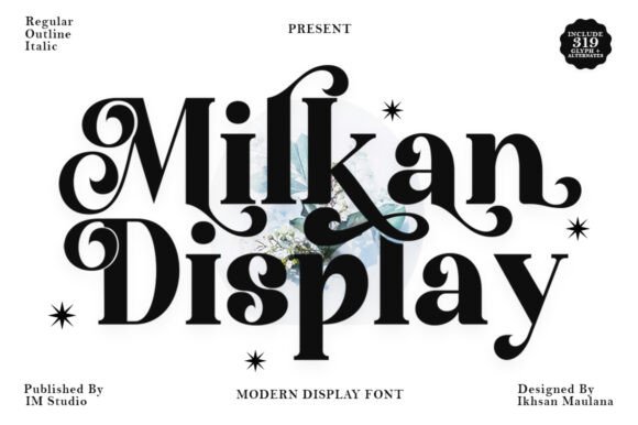 Milkan Display: A Bold Typeface for Modern Web Design