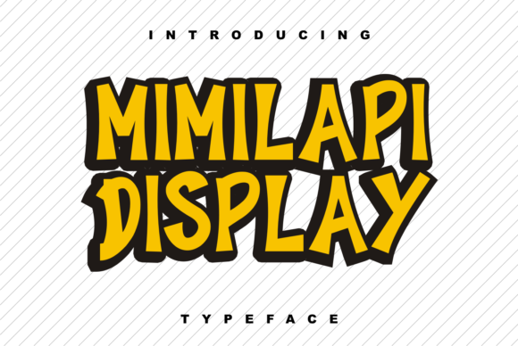 Mimilapi Display: A Bold Font for Your Brand
