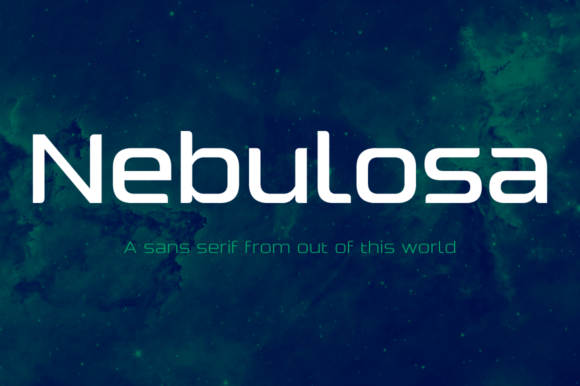 Nebulosa Family: A Futuristic Sans Serif for Modern Branding