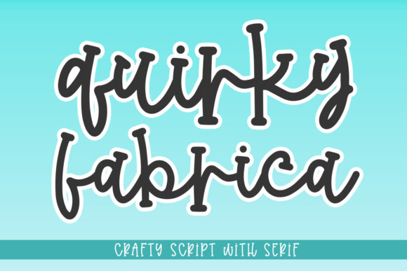 Quirky Fabrica: The Display Font for Bold Marketing
