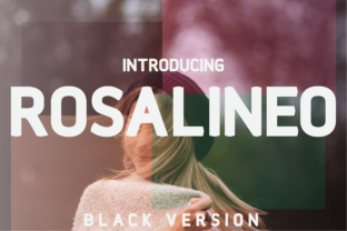 Rosalineo Black: A Modern Sans Serif Font Review