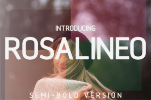Rosalineo Semi-Bold: A Modern Sans Serif for Campaigns