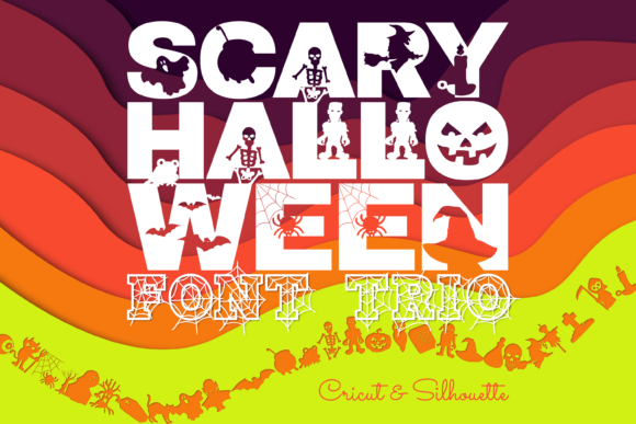 Scary Halloween Trio: The Perfect Font for Spooky Campaigns