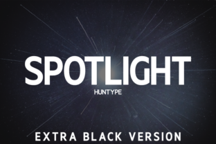Spotlight Extra Black: A Bold Sans Serif Font for Web Design