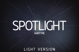 Spotlight Light: A Versatile Sans Serif Font for Makers