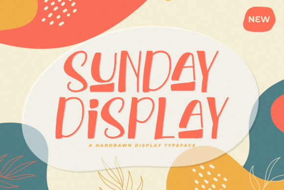Sunday Display: A Playful Font for Crafters