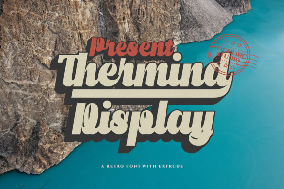 Thermind Display: A Bold Typeface for Modern Editorial Design