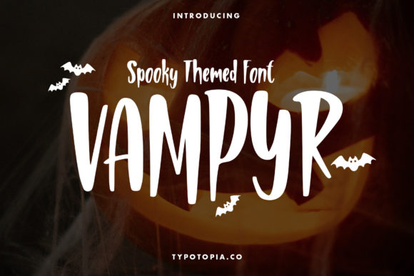 Vampyr: A Chic Display Font for Branding