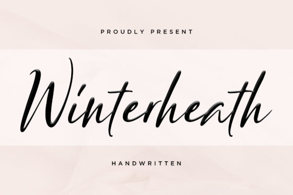 Winterheart: A Premium Script Font for Web Design